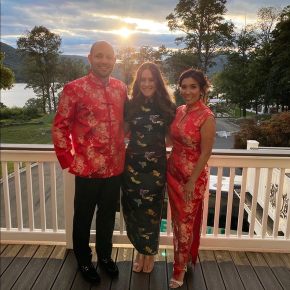 Traditional Long Cheongsam China Qipao Dress XL - Picture 2 of 10